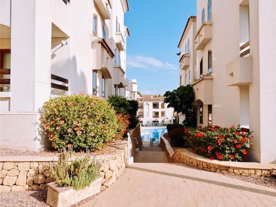 Soleado Apartamento Con Piscina Y Terraza Privada. El Albir Kültér fotó